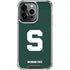 Michigan State University Spartans S iPhone 16 Pro Clear Case